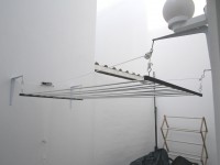 TENDAL COLGANTE PARA LAVANDERÍA SIN TECHO